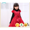 kids clothes girls dress winter new year birthday dress red dress for girls wear